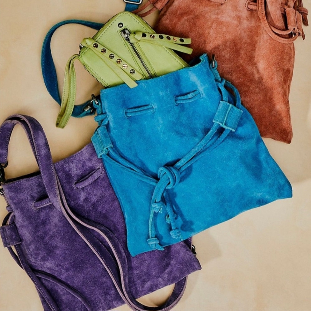 Free People Billie Suede Crossbody